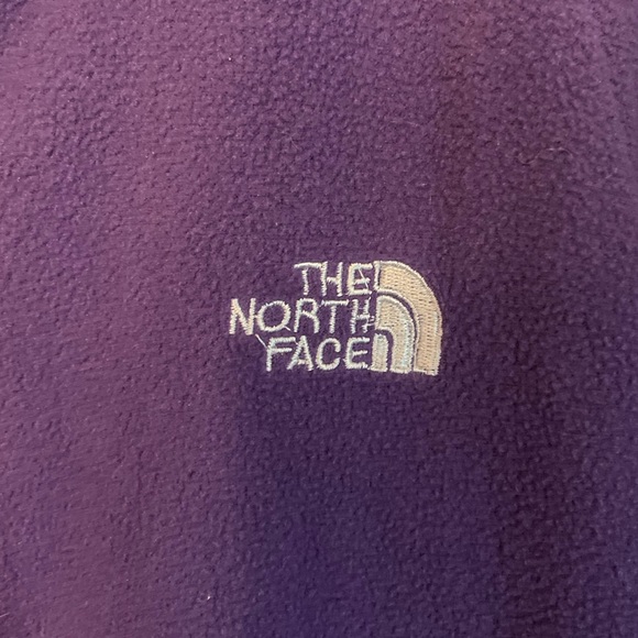 The North Face Summit Series Purple Full Zip Fleece Jacket Size M - Picture 3 of 4